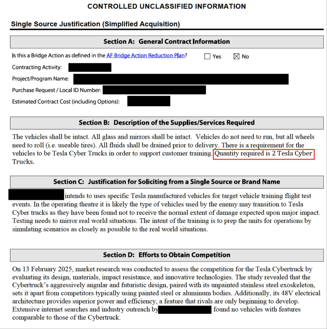 美軍方擔(dān)憂敵方使用Cybertruck