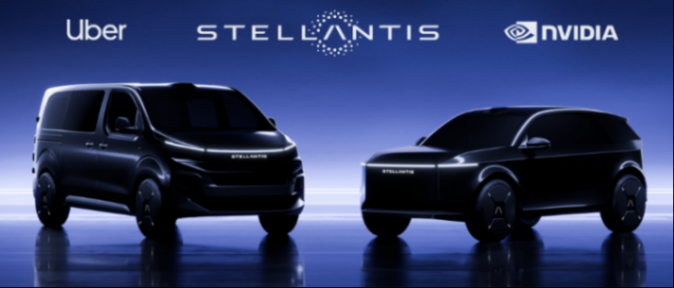 Stellantis與英偉達、優步和富士康達成新合作，加速全球robotaxi布局